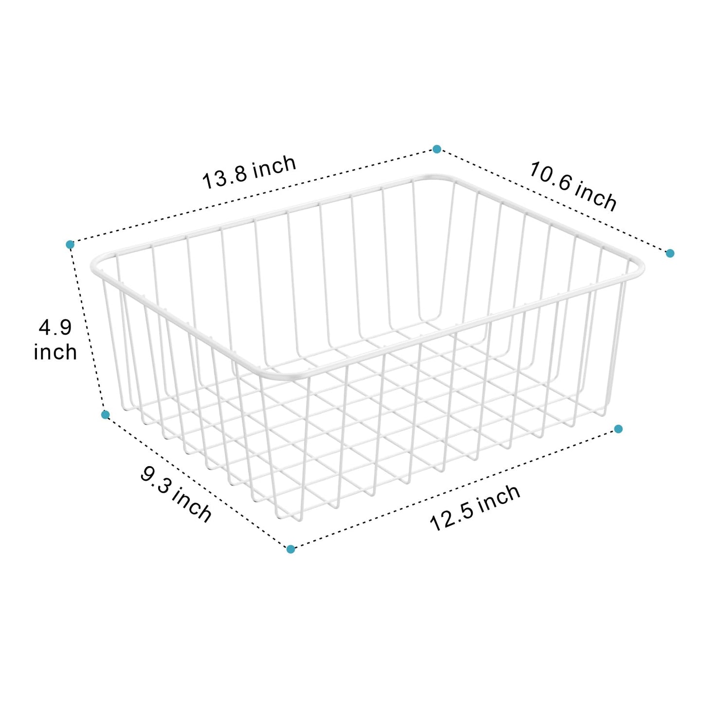 iSPECLE Refrigerator Organizer Bins - 3 Pack