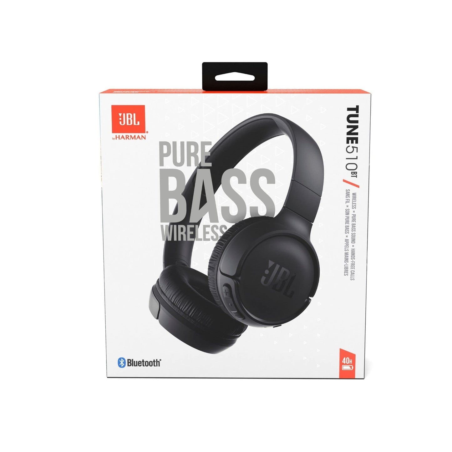 JBL Bluetooth Headphones with 40 Hours Battery