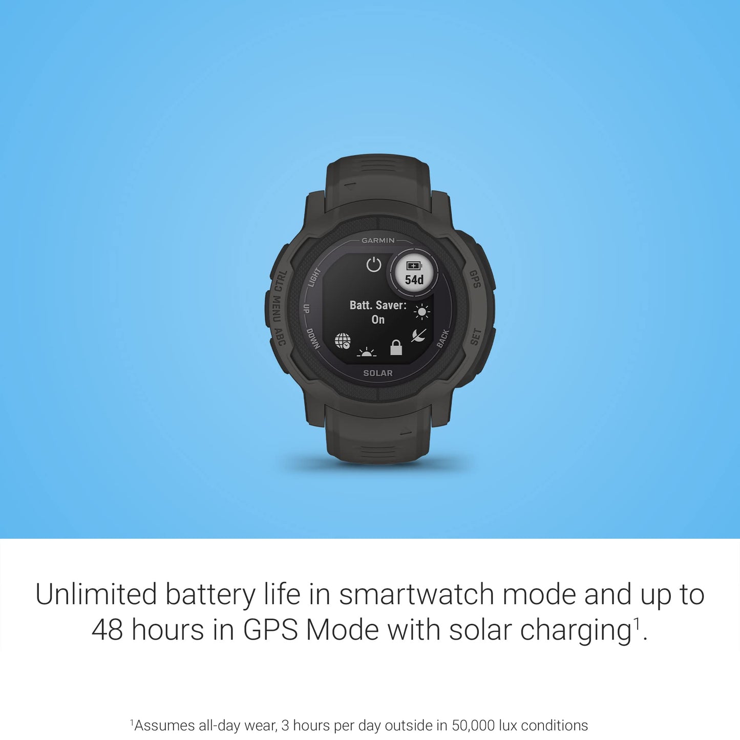 Garmin Instinct 2 Solar GPS Outdoor Watch