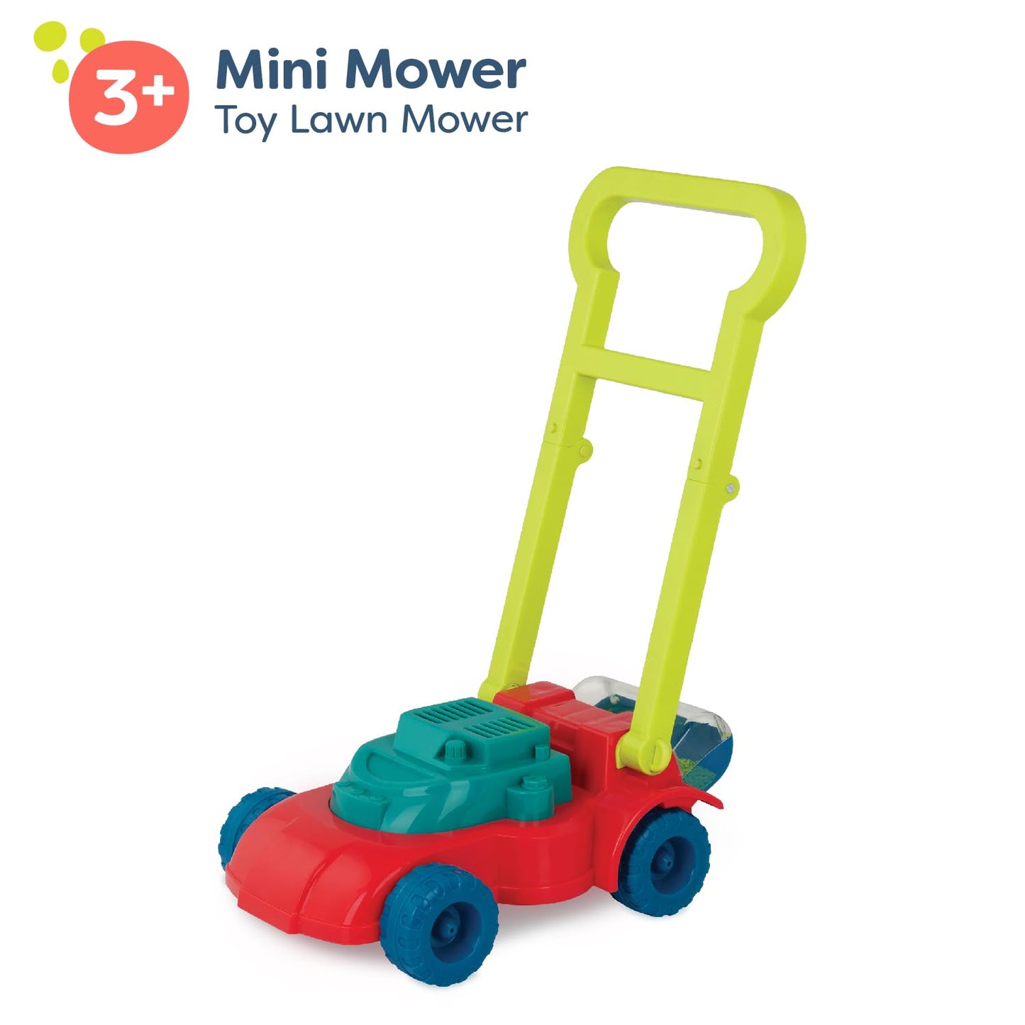 Toy Lawn Mower Push Toy by B. toys