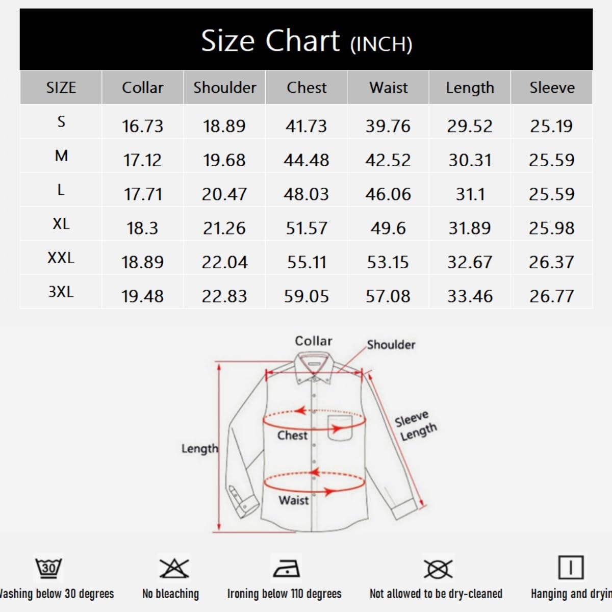 Men's Regular-Fit Long Sleeve Dress Shirt