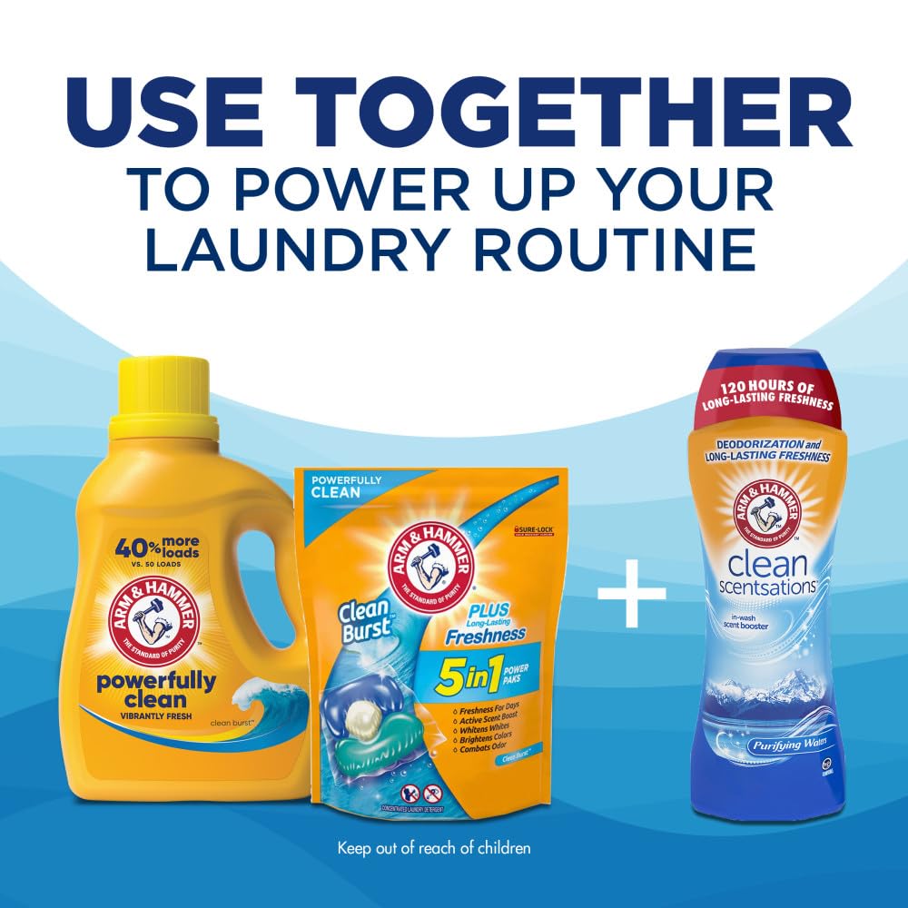Arm & Hammer Liquid Laundry Detergent, 170 Loads