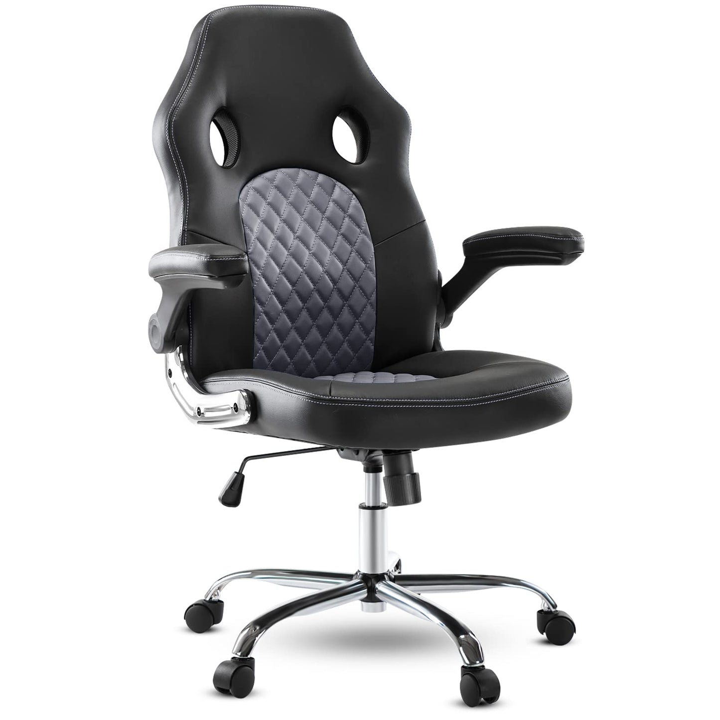 Ergonomic Gaming Chair with Lumbar Support and Armrests