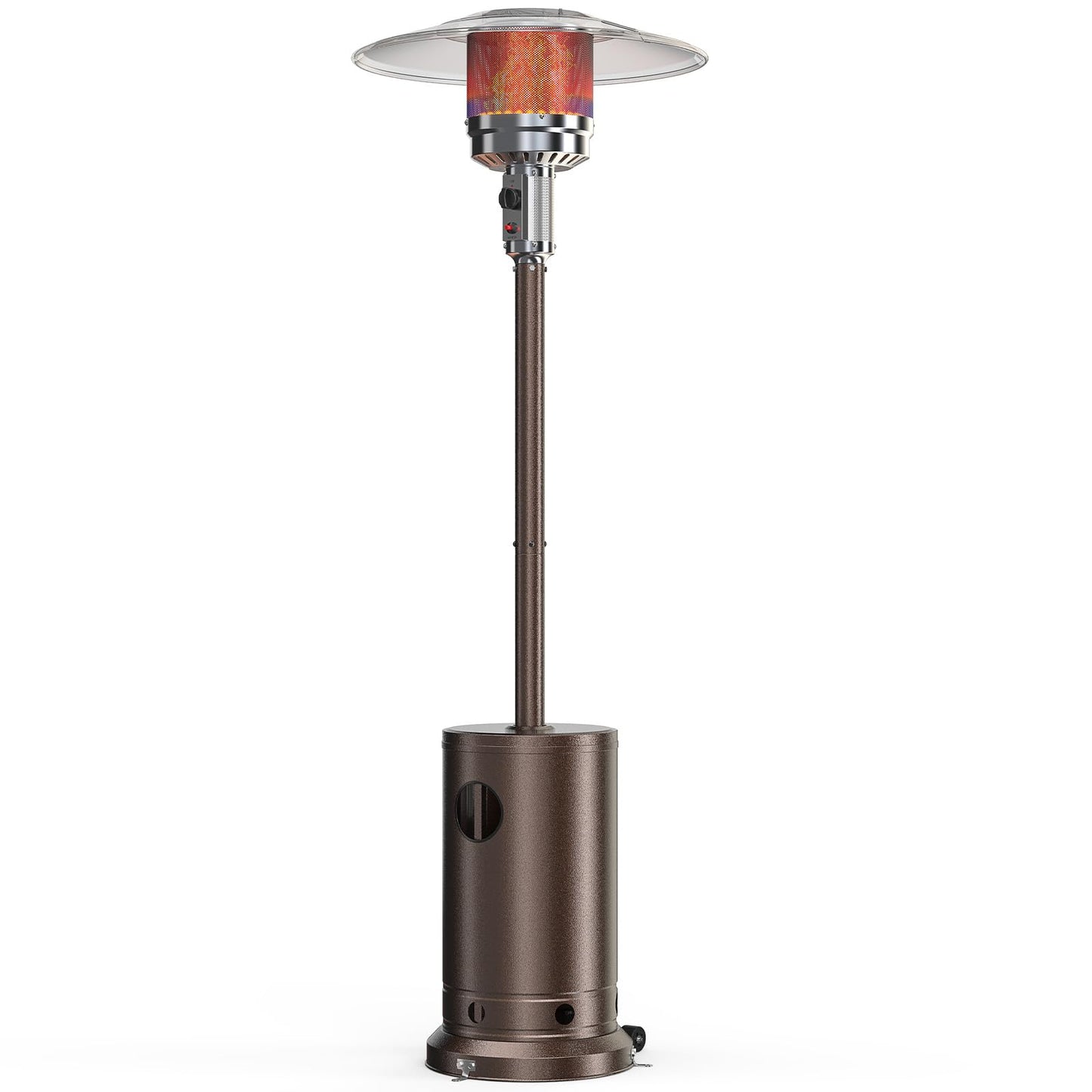 OLIXIS 48,000 BTU Outdoor Patio Heater with Wheels