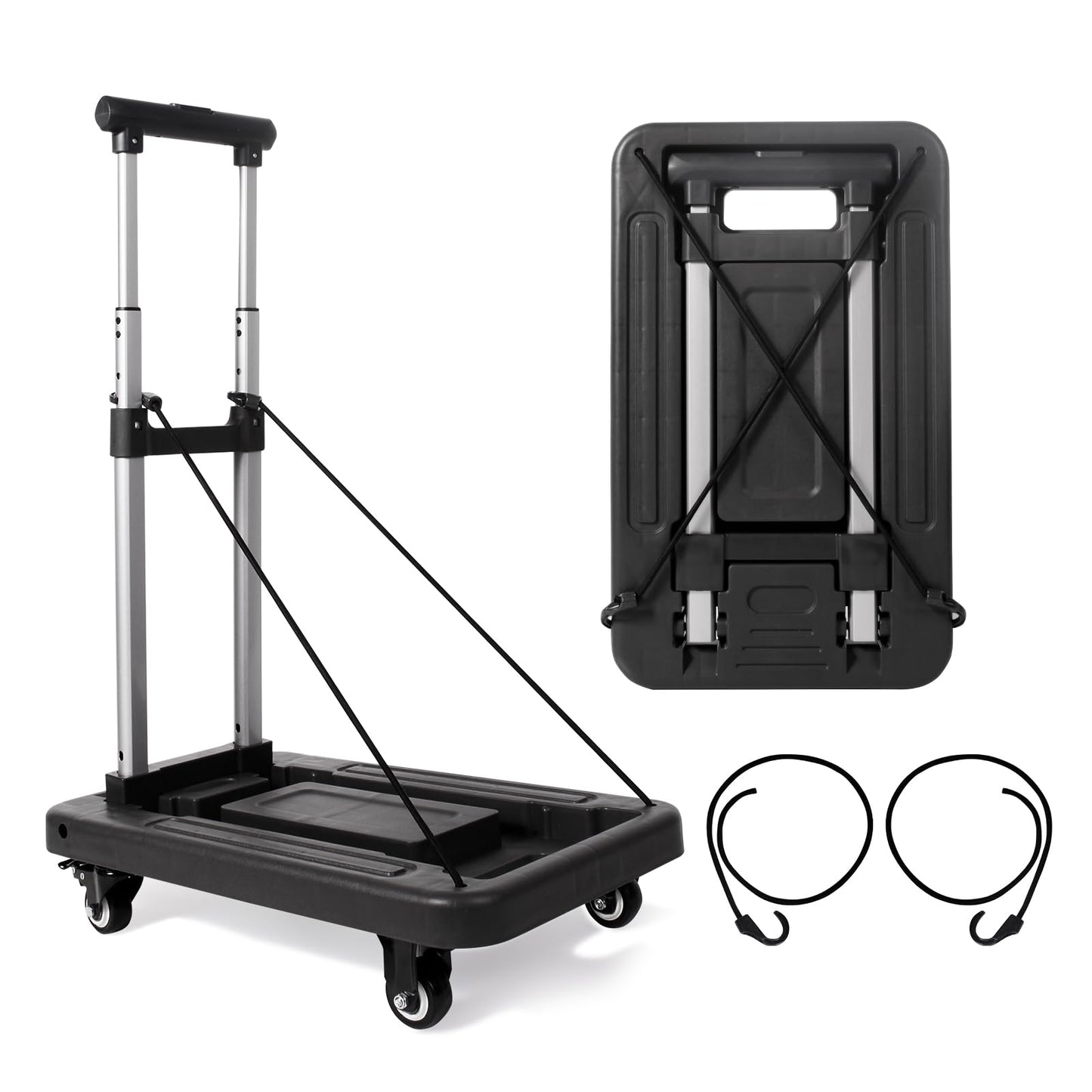 Heavy Duty Folding Hand Truck with Wheels