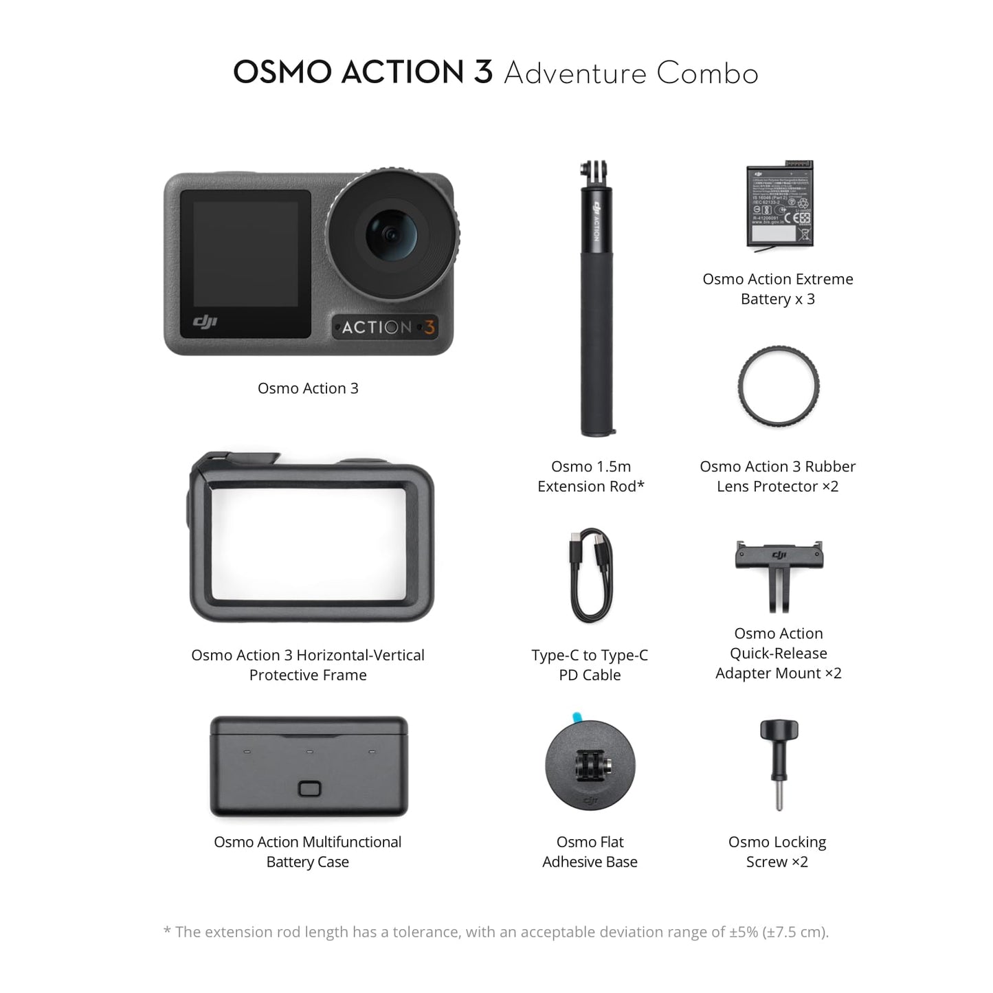 DJI Osmo Action 3 Waterproof 4K Camera