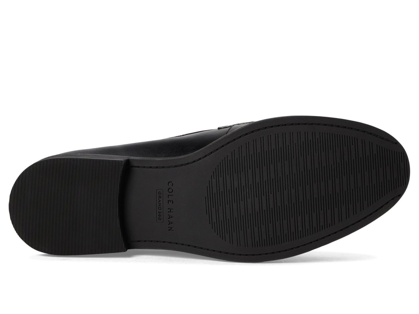 Cole Haan Women's Embellished Black Leather Loafers