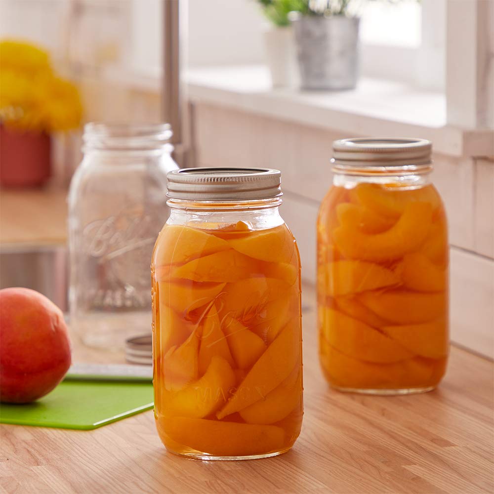 Ball Regular Mouth Quart Jars 12-Pack 32oz