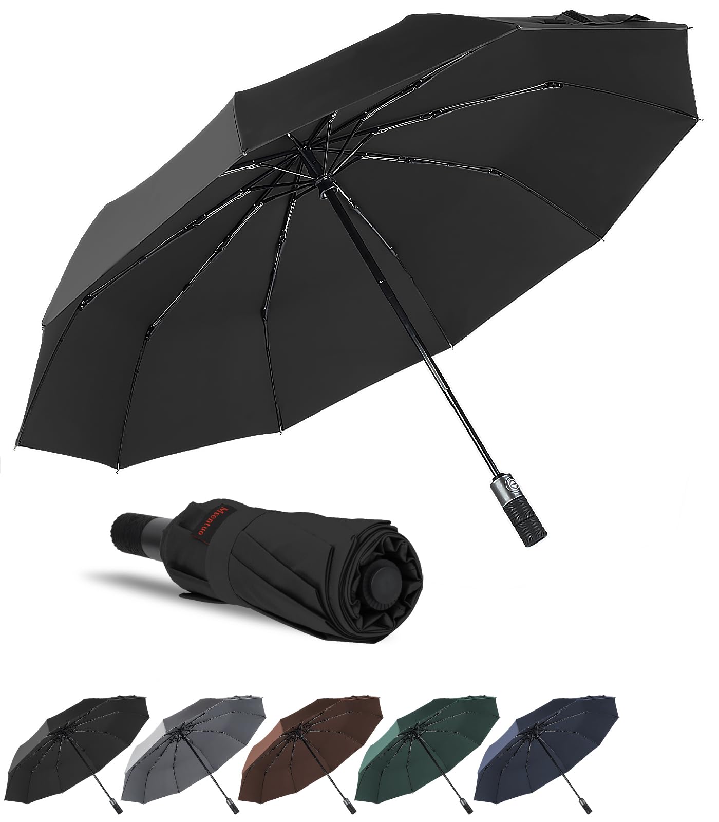 Windproof Compact Travel Umbrella - Lightweight & Automatic