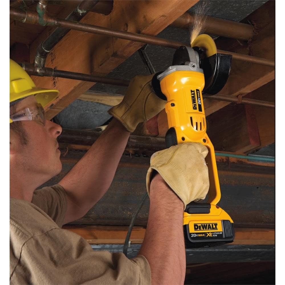 DEWALT 20V Cordless Angle Grinder, Bare Tool