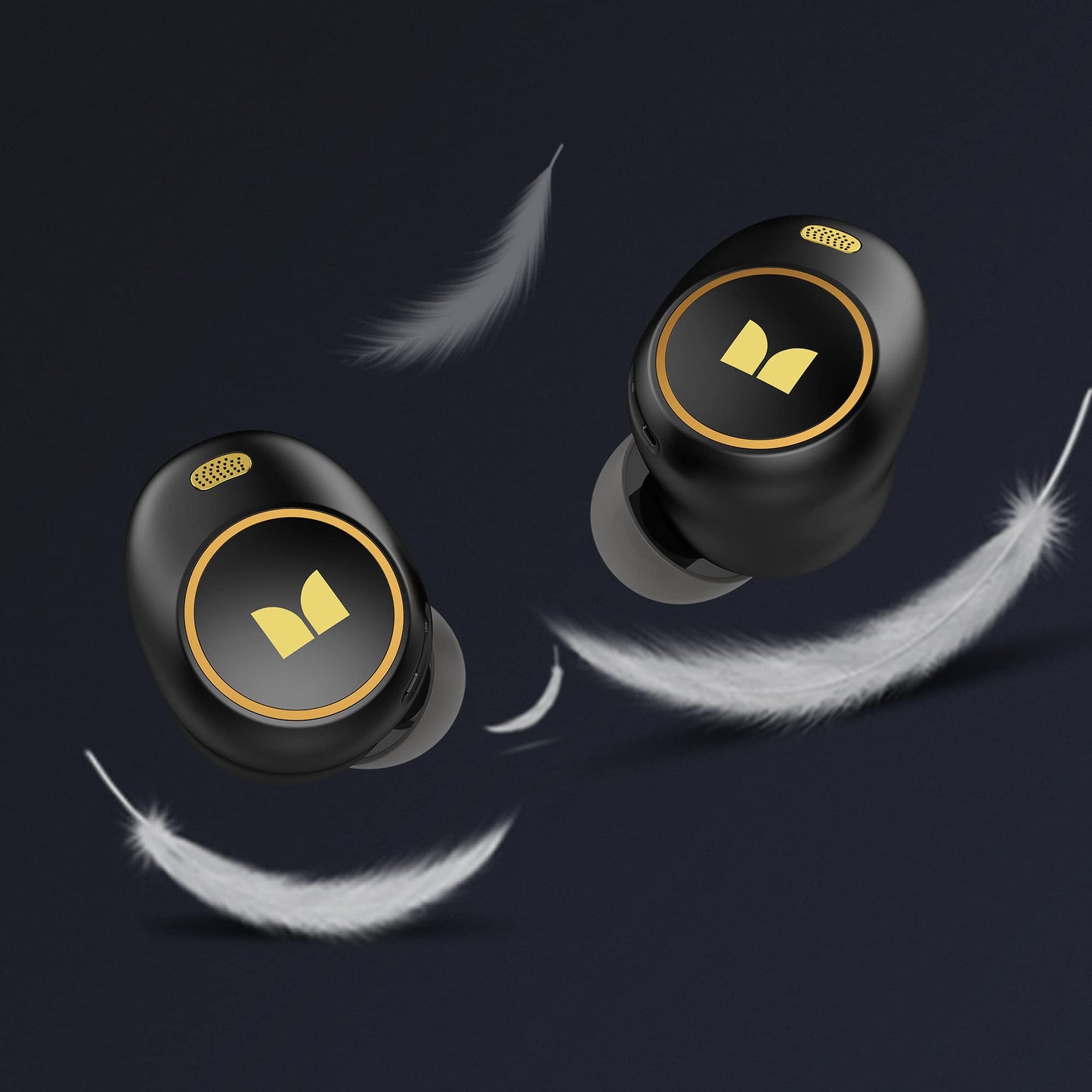 Monster Wireless Earbuds with Touch Control, Bluetooth 5.3