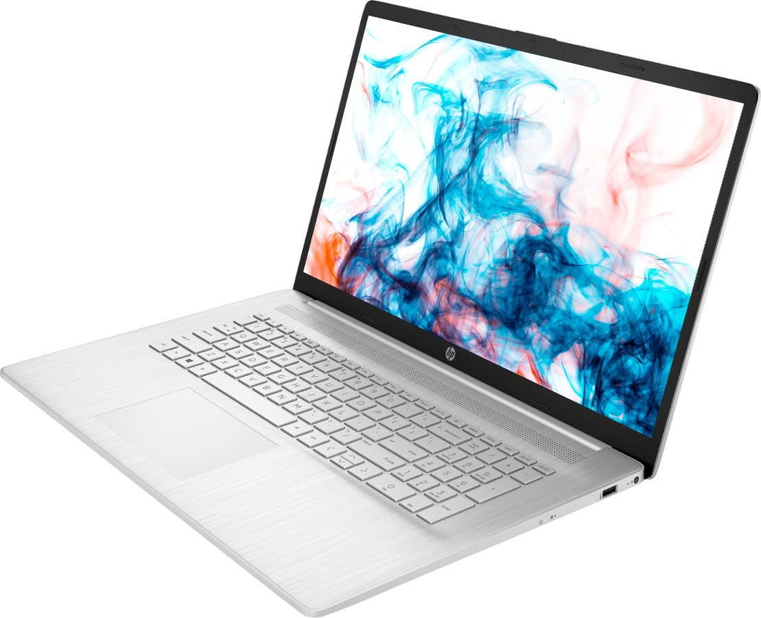 HP 2023 Newest 17.3" HD+ Business Laptop, Intel Core i3-1125G4 Processor, 16GB DDR4 RAM, 512GB SSD, Intel UHD Graphics, WiFi, Bluetooth, Numeric Keypad, Windows 11 Home in S Mode