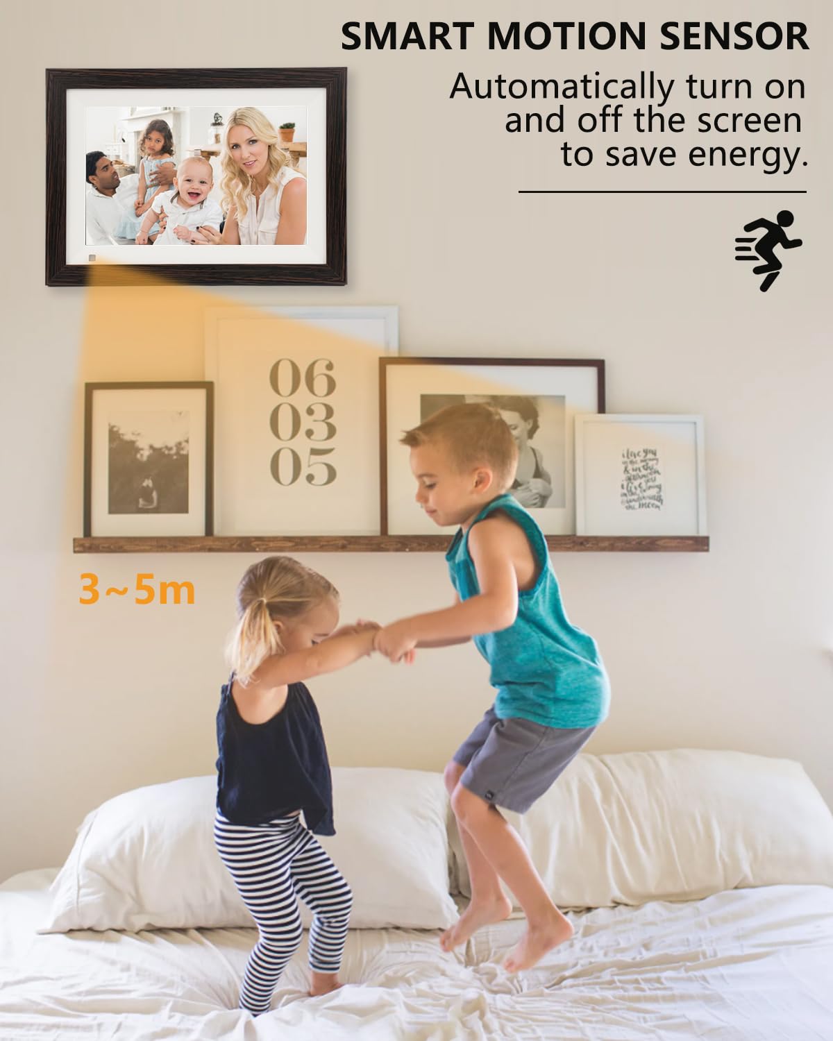 MAEZOE 10.1" WiFi Digital Picture Frame with Touch