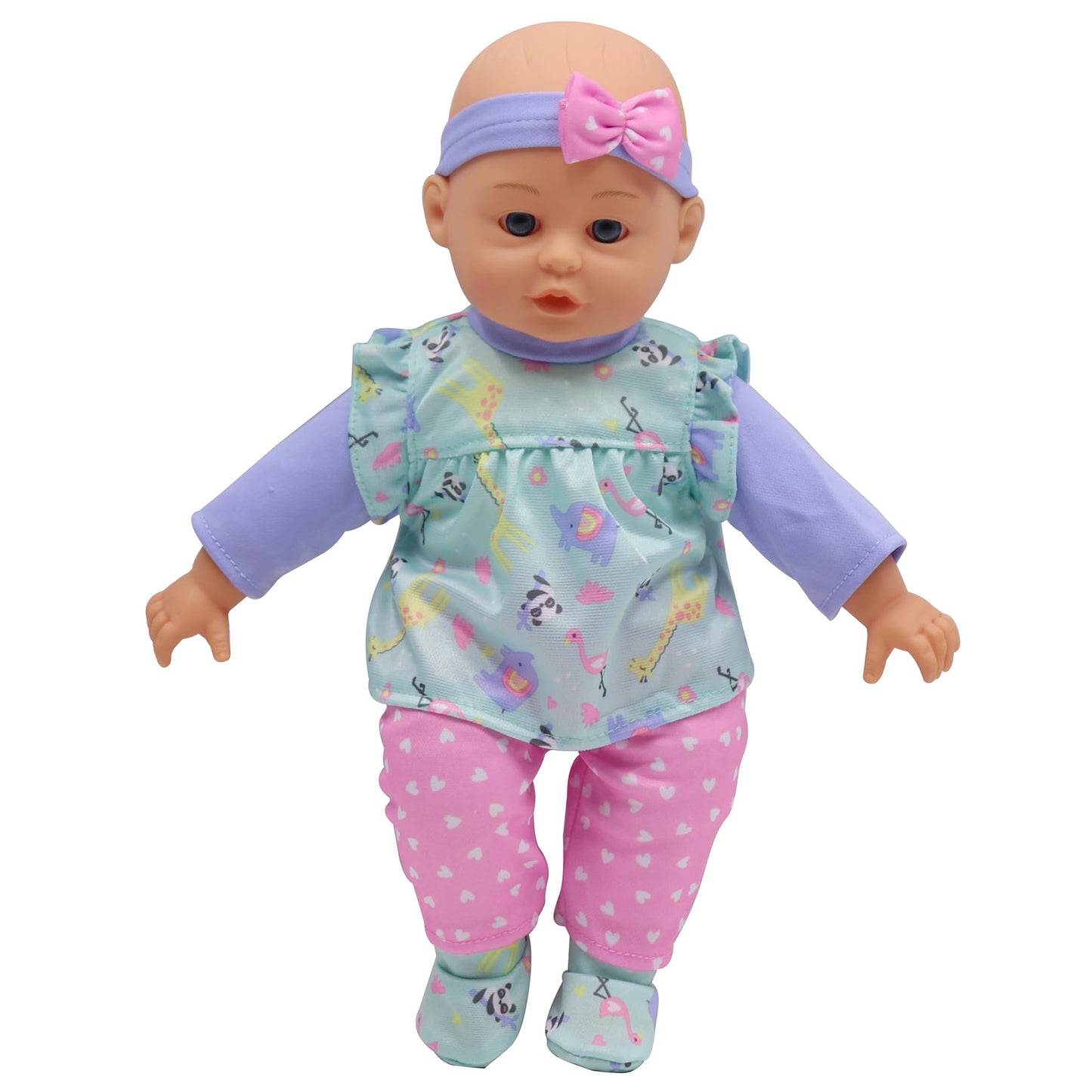 14" Lifelike Soft Doll with Accessories for Kids