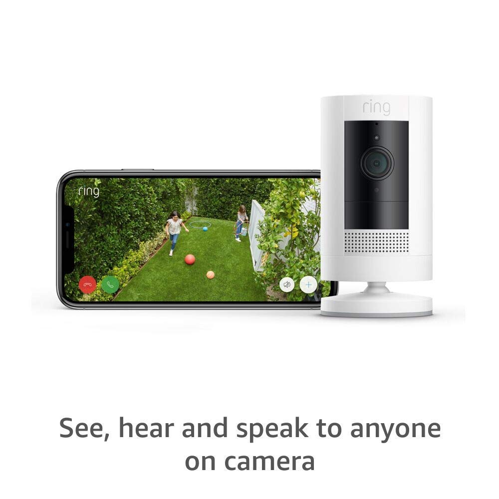 Ring Outdoor Camera with Night Vision and Alerts