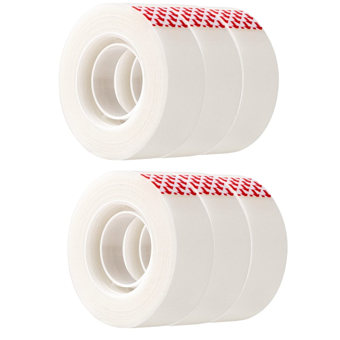 6 Pack Amazon Basics Matte Finish Tape