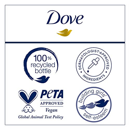 Dove Body Love Body Cleanser Body Wash 3 Count Dry-Cracked Skin Replenish Hypoallergenic for 24 Hour Nourishment & Instant Dryness Relief with Pro Ceramides 17.5 FO