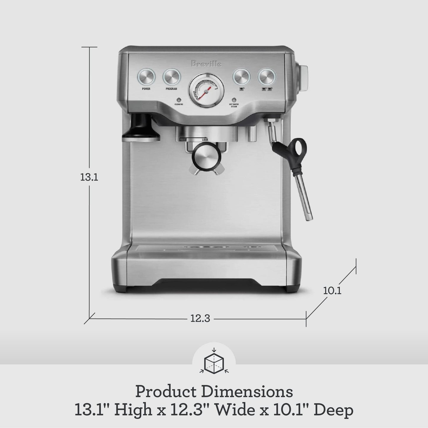 Breville Infuser Espresso Machine with Steam Wand
