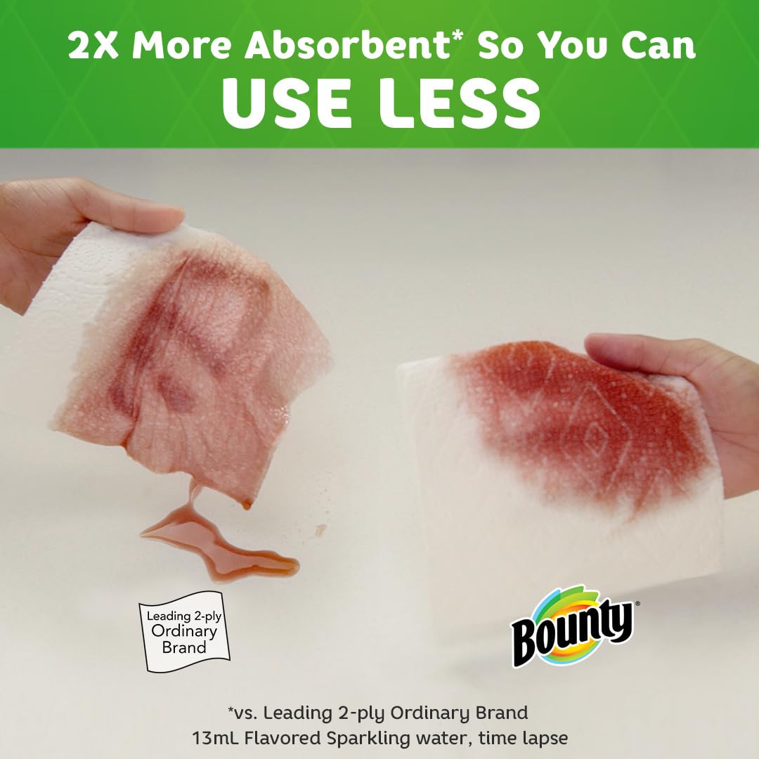 Bounty Select-A-Size Paper Towels, 8 Triple Rolls = 24 Regular Rolls