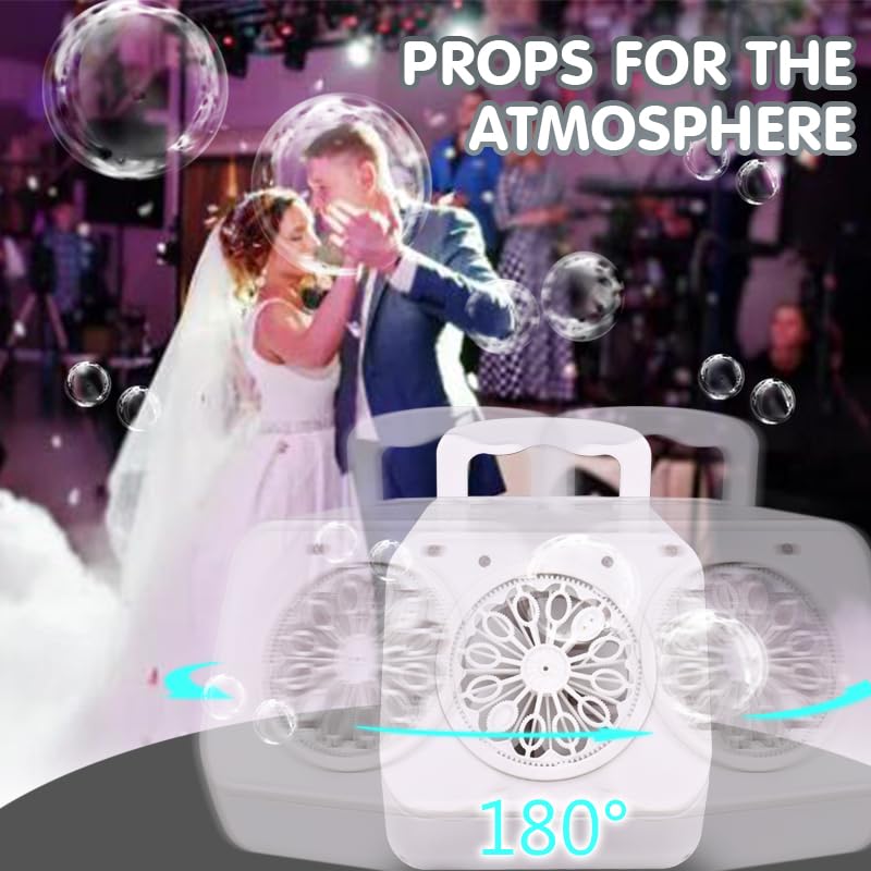 Electric Bubble Machine for Kids with Rechargeable Batteries