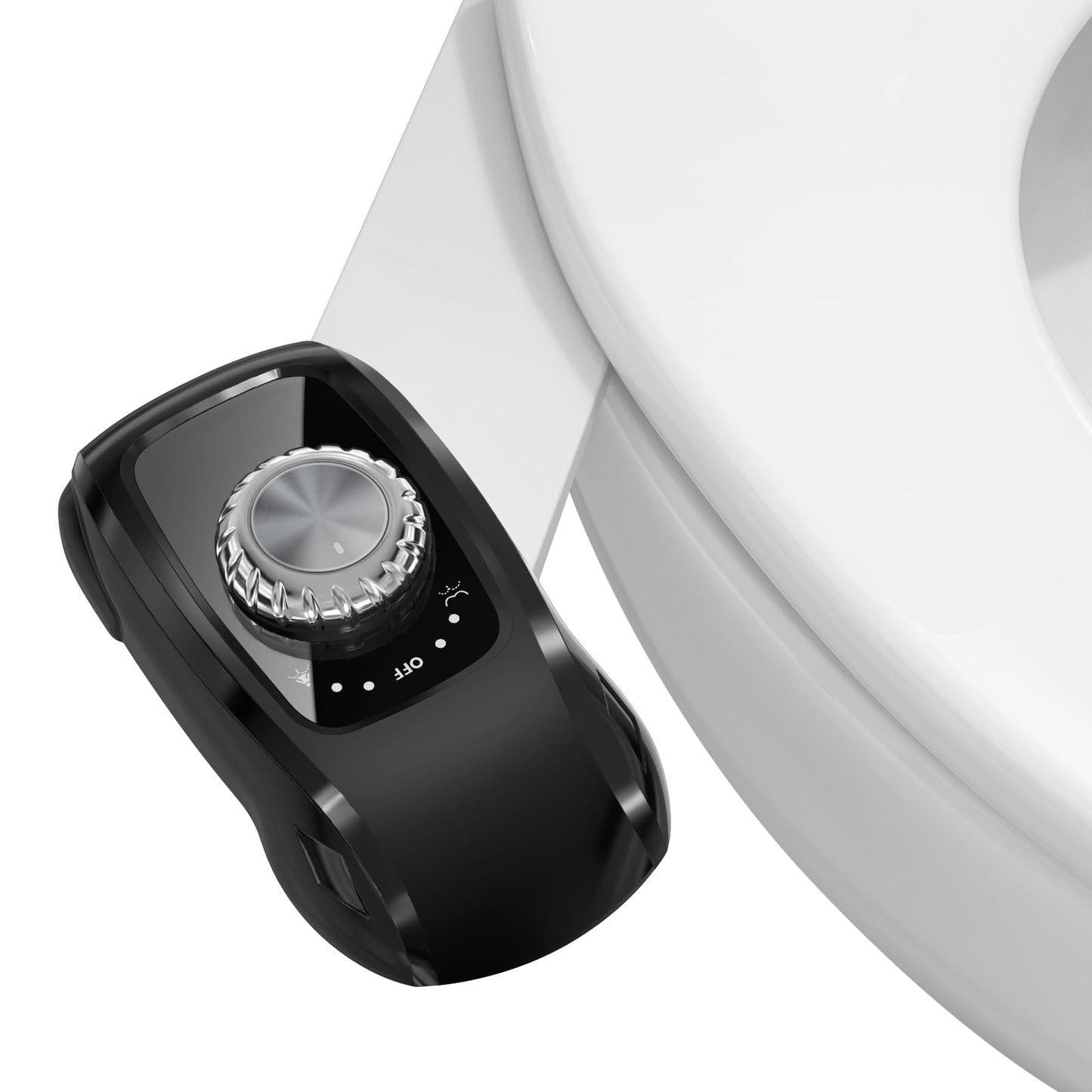 Clirass Non-Electric Bidet Attachment with Dual Nozzles