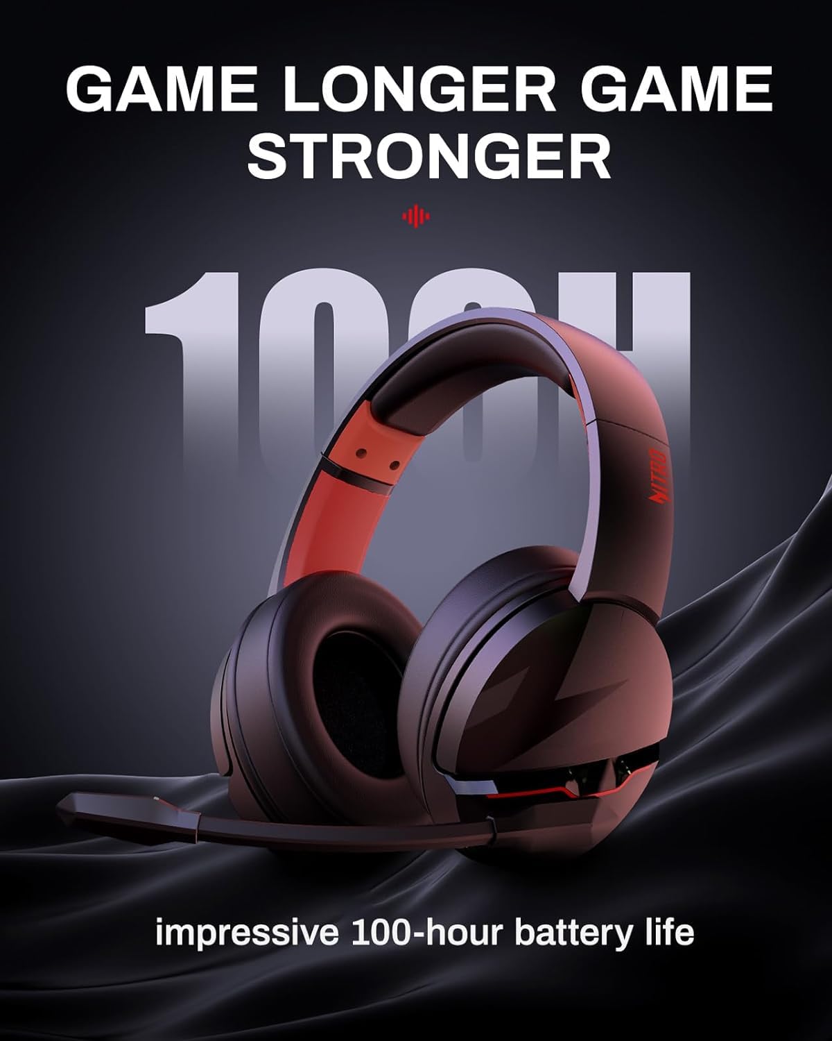 acer Wireless Gaming Headset, PS5 Headset with 2.4GHz