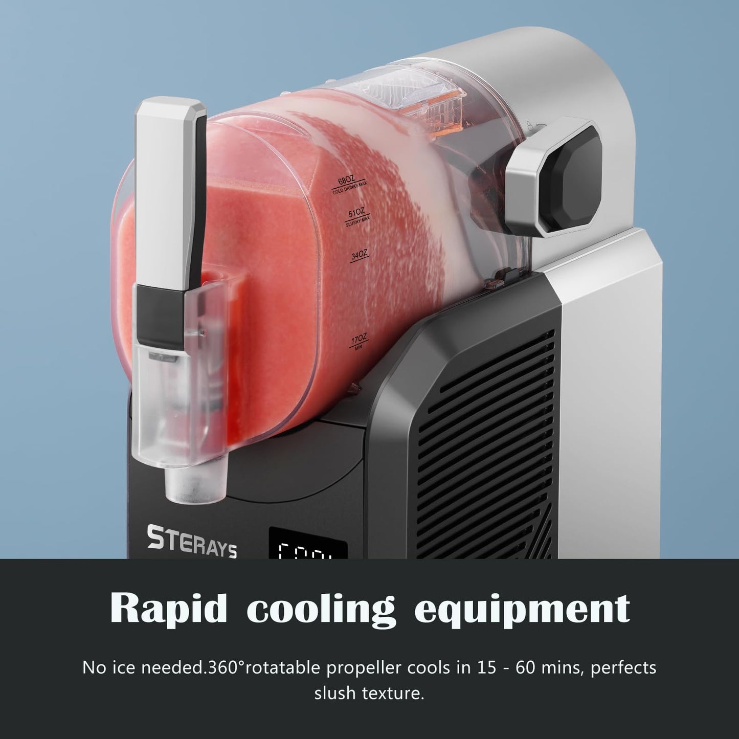 Slushie Machine with 6 Preset Programs