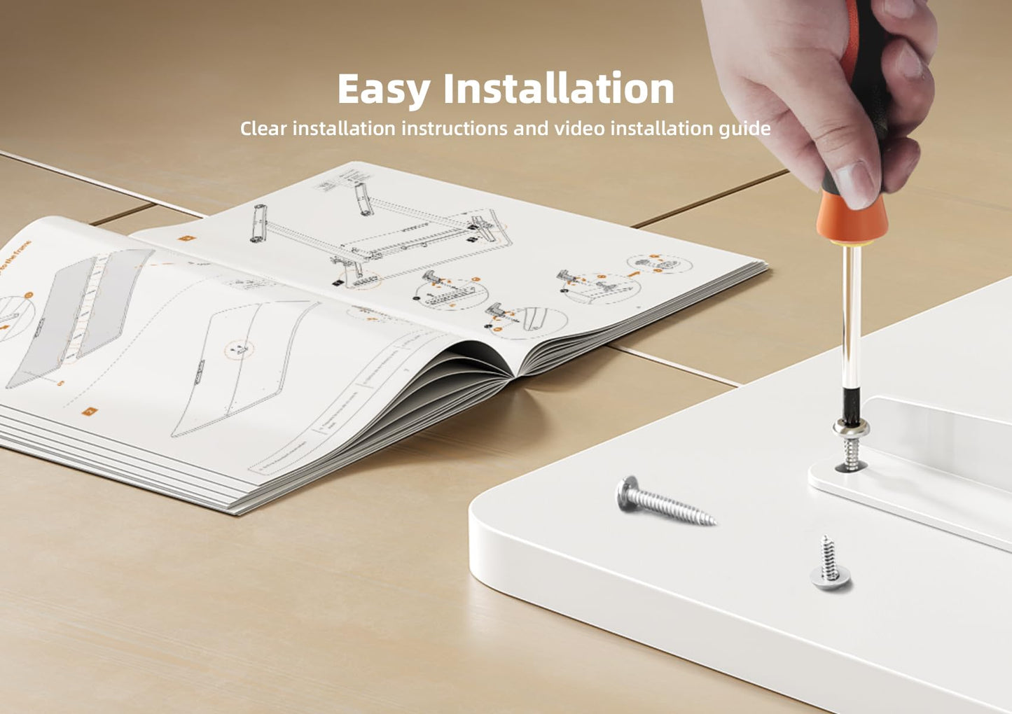 Electric Adjustable Standing Desk by YDN
