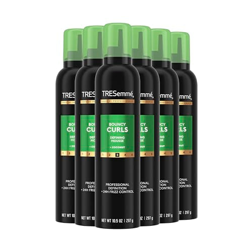 6 Pack TRESemmé Flawless Curls Nourishing Mousse 10.5oz