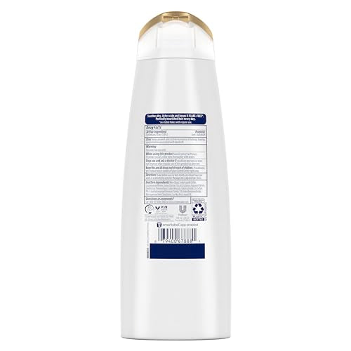 Dove DermaCare Scalp Anti Dandruff Shampoo Dryness and Itch Relief for Dry and Itchy Scalp Dry Scalp Treatment with Pyrithione Zinc 12 fl oz