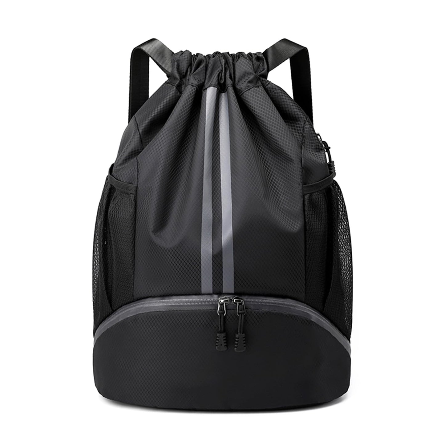 Drawstring Swim Backpack with Shoe Compartment