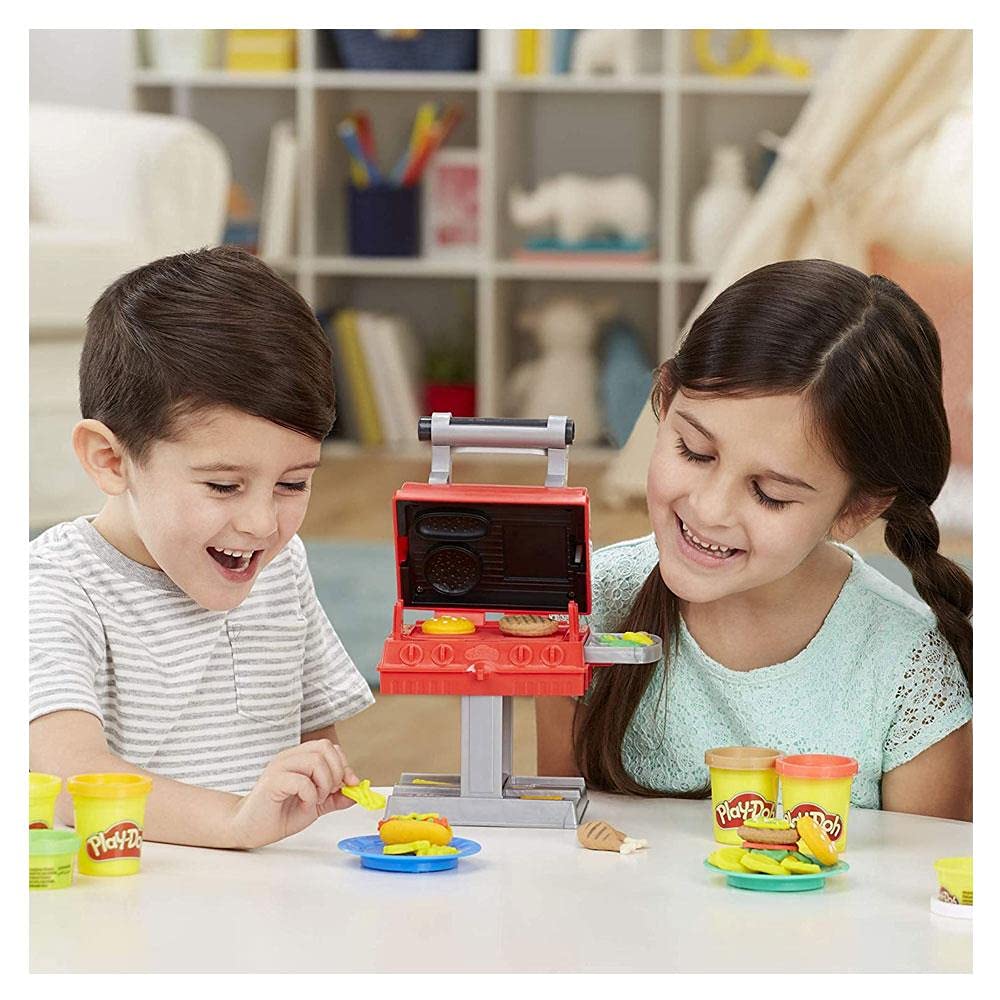Play-Doh Grill 'n Stamp Barbecue Playset for Kids
