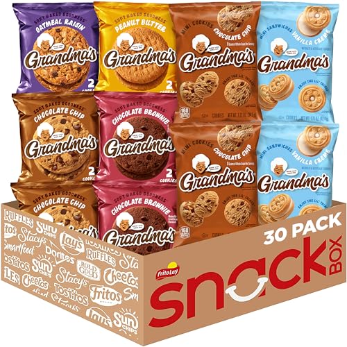 30 Pack Grandma's Cookies Variety Pack