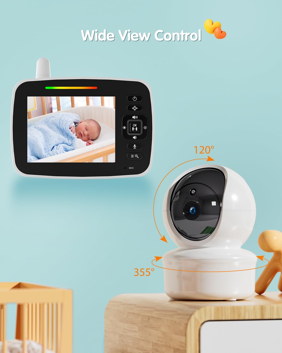 iFamily Video Baby Monitor with Night Vision