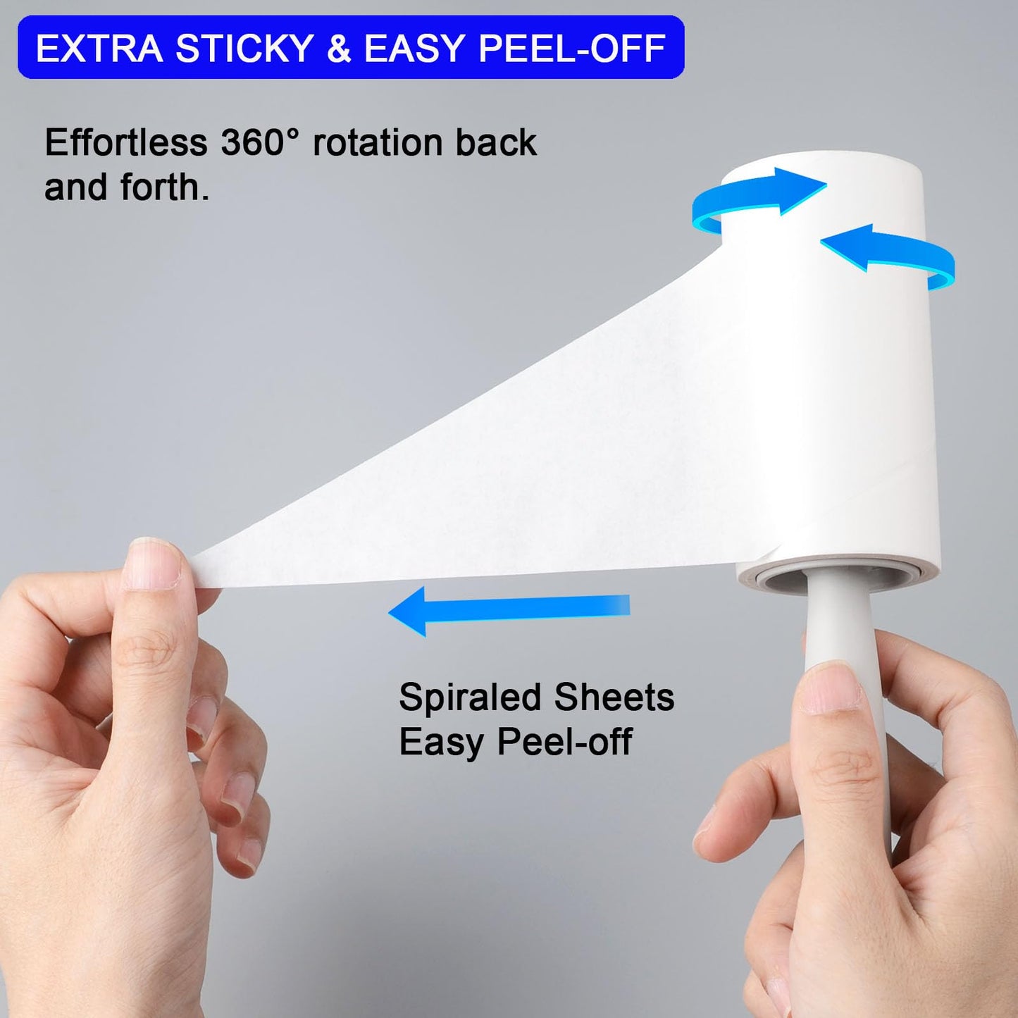 BAILALIBO Lint Roller, 660 Sheets Lint Rollers for Pet Hair Extra Sticky, 3 Handles + 6 Refills, Lint Remover for Clothes, Couch, Dog, Cat Hair, Strong Sticky Lint Roller Refills, Pet Hair Removal.