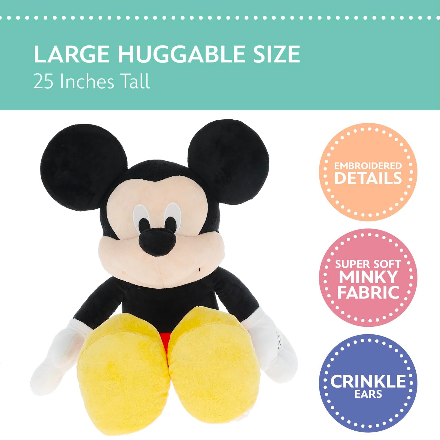 Disney Mickey Mouse Plush Toy for Infants