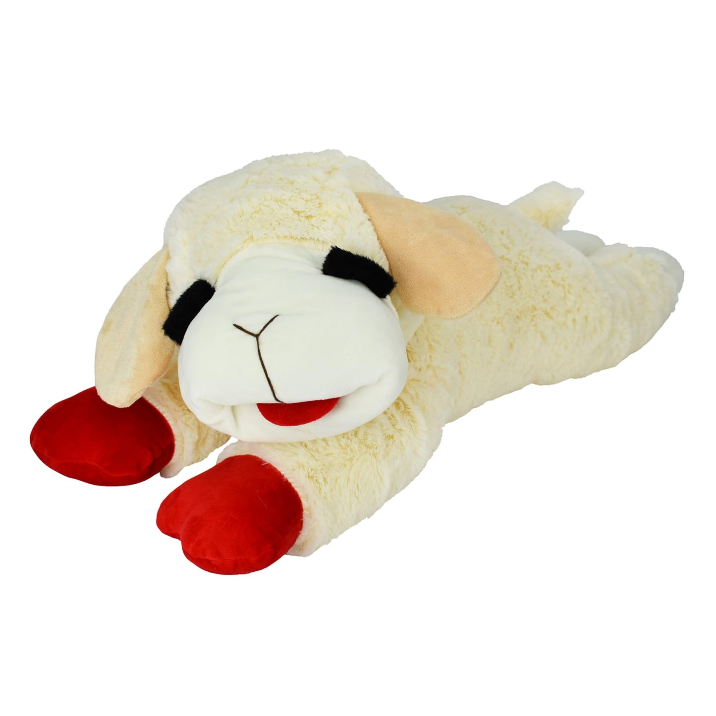 Multipet Lamb Chop Plush Dog Toy - Jumbo Squeaky