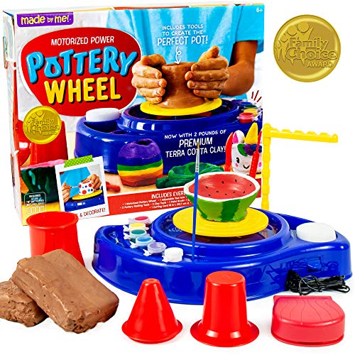 Made By Me Motorized Kids Pottery Wheel Kit