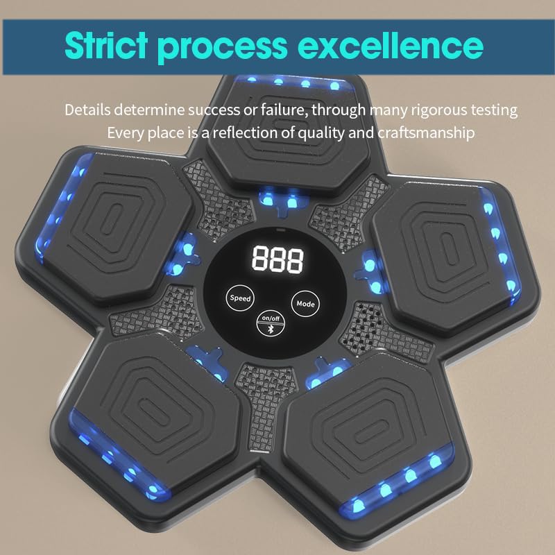 Music Boxing Machine with Smart Bluetooth & Gloves