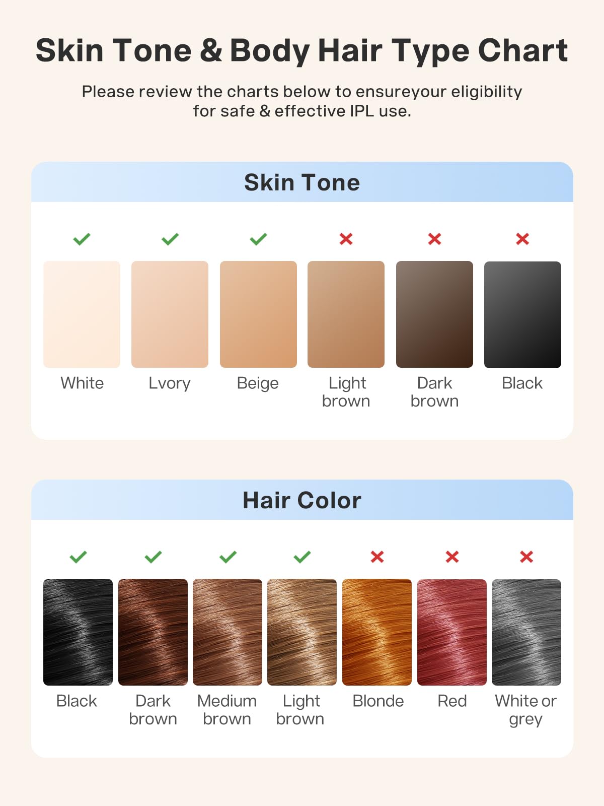 IPL Hair Removal Device for All Body Areas