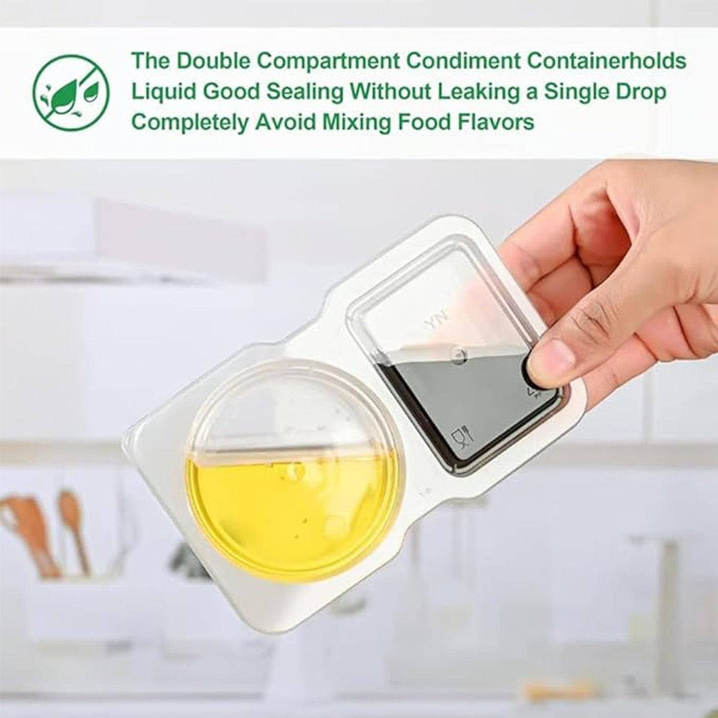 20 Sets Reusable Snack Containers with Lids