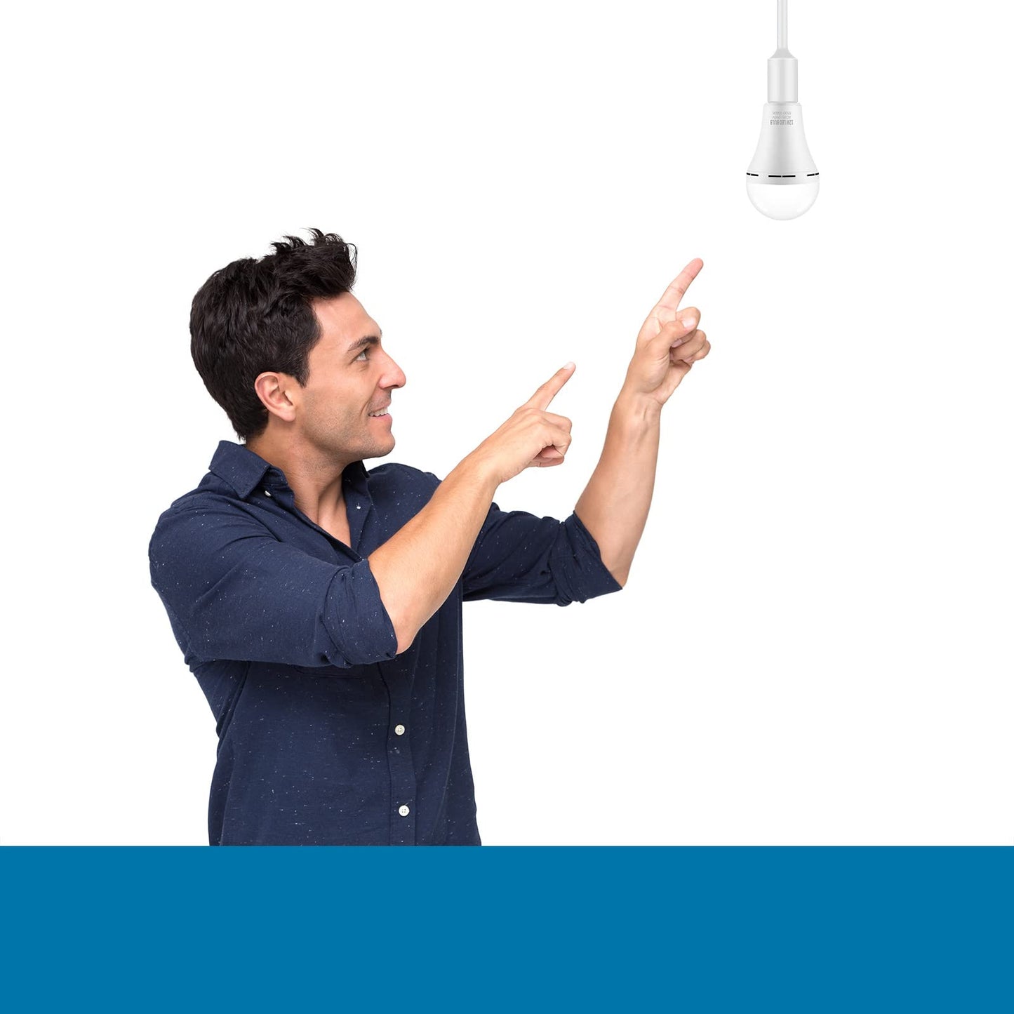 Emergency Rechargeable LED Light Bulb - 4 Pack