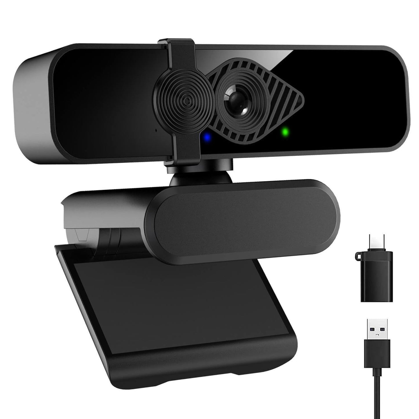 2K Ultra HD Webcam with Microphone & Privacy Cover