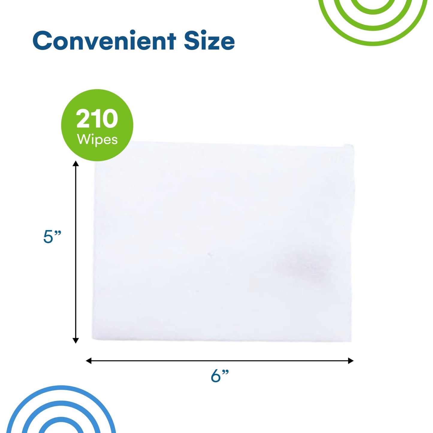 Care Touch Eyeglass Cleaning Wipes - 210 Individually Wrapped