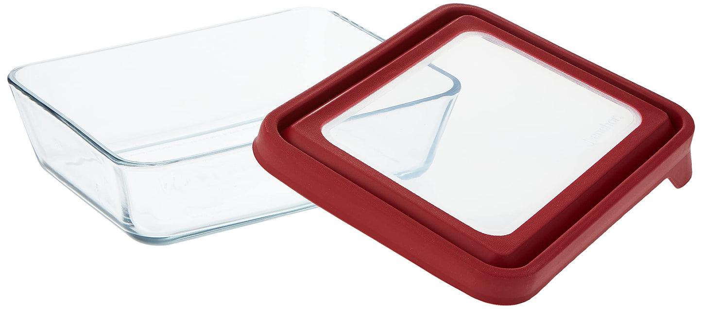 Anchor Hocking 6-Cup Glass Food Storage Container