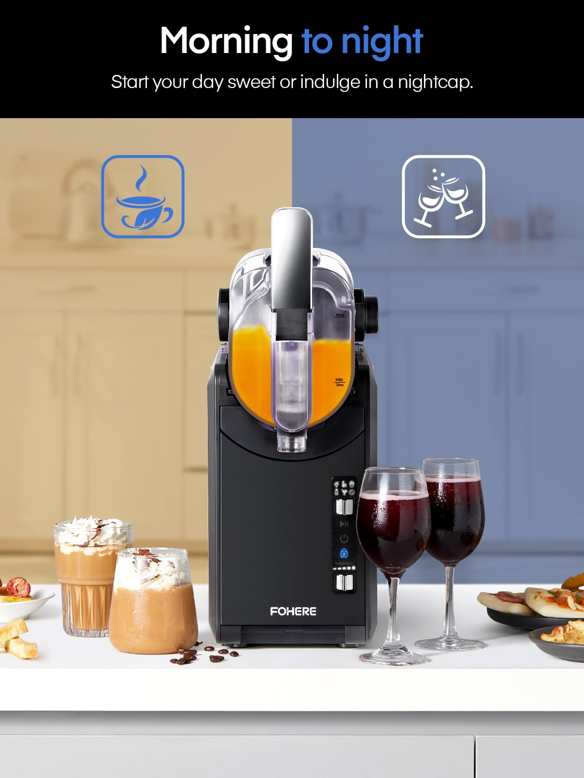 75oz Slushie Machine for Frozen Drinks