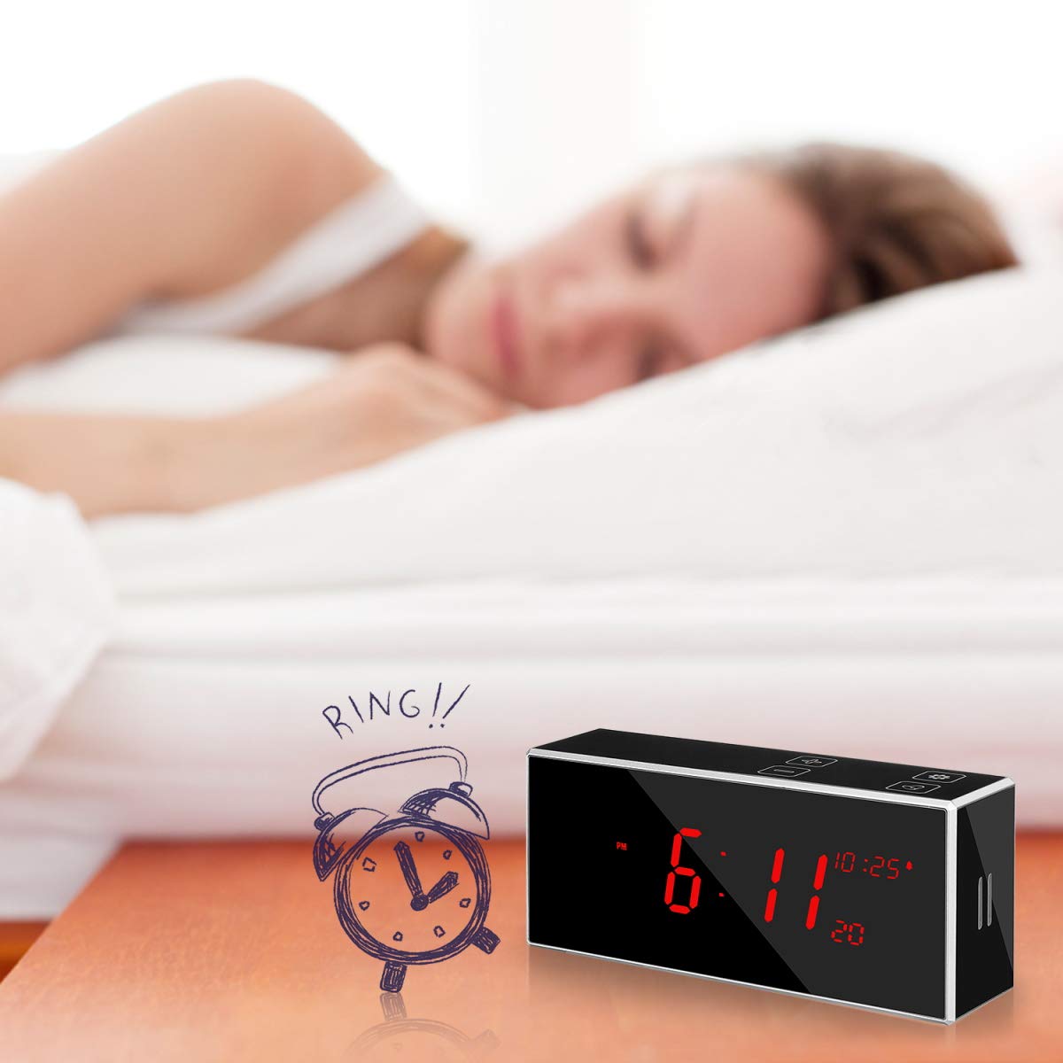 1080P Indoor Security Camera with Motion Detection