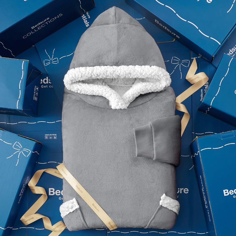 Wearable Blanket Hoodie for Cozy Comfort
