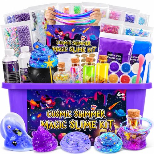 DIY Galaxy Butter Slime Making Kit for Kids