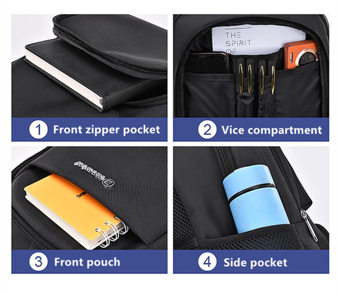 Durable Travel Laptop Backpack with USB Port